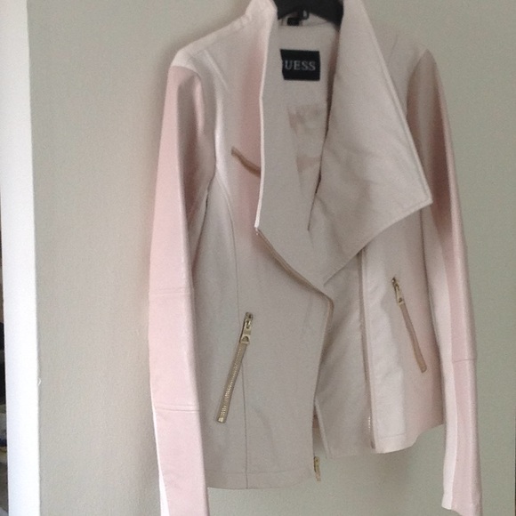 GUESS Faux leather moto jacket 💕 - Picture 2 of 10